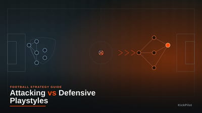 Attacking vs Defensive Football Strategies: Which Playstyle Actually Wins More Matches?